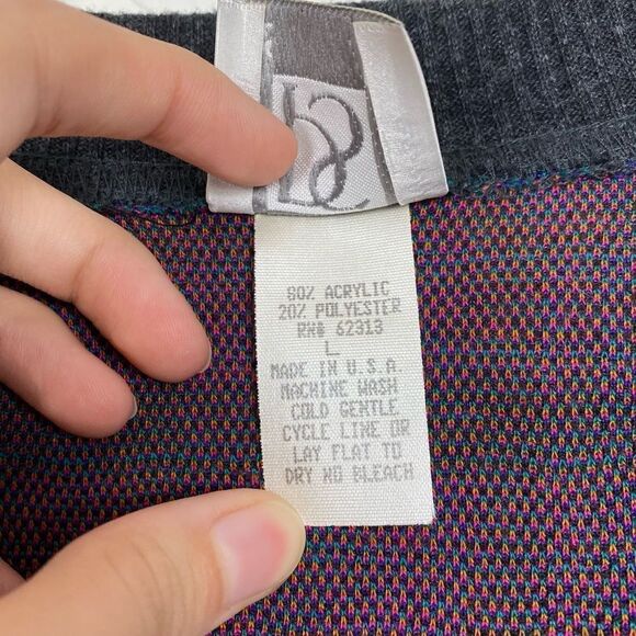 Vintage Purple & Pink Plaid Zip Up Jacket - Picture 7 of 7